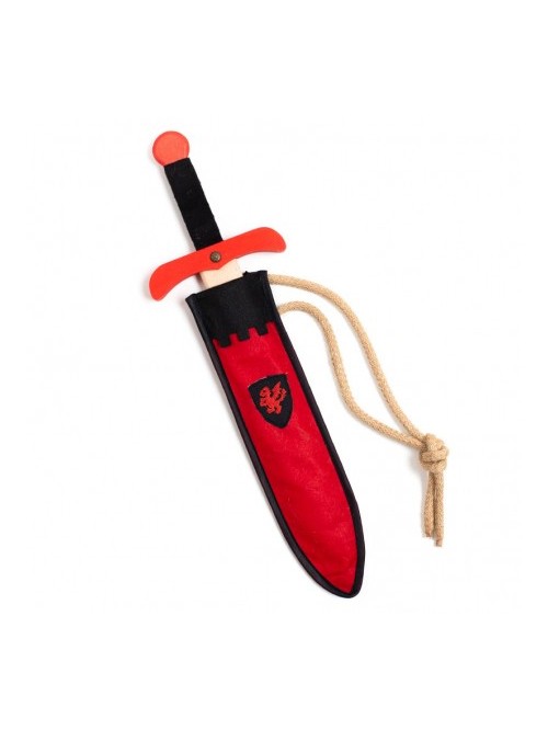 ST401F - SWORD KAMELOT RED S + POUCH-DRAGON